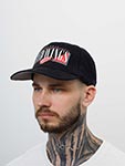 Бейсболка AMERICAN NEEDLE арт. 45082A-DRW Detroit Red Wings Printed Cord NHL (черный)